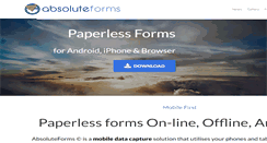 Desktop Screenshot of absoluteforms.com