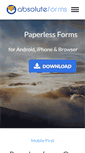 Mobile Screenshot of absoluteforms.com